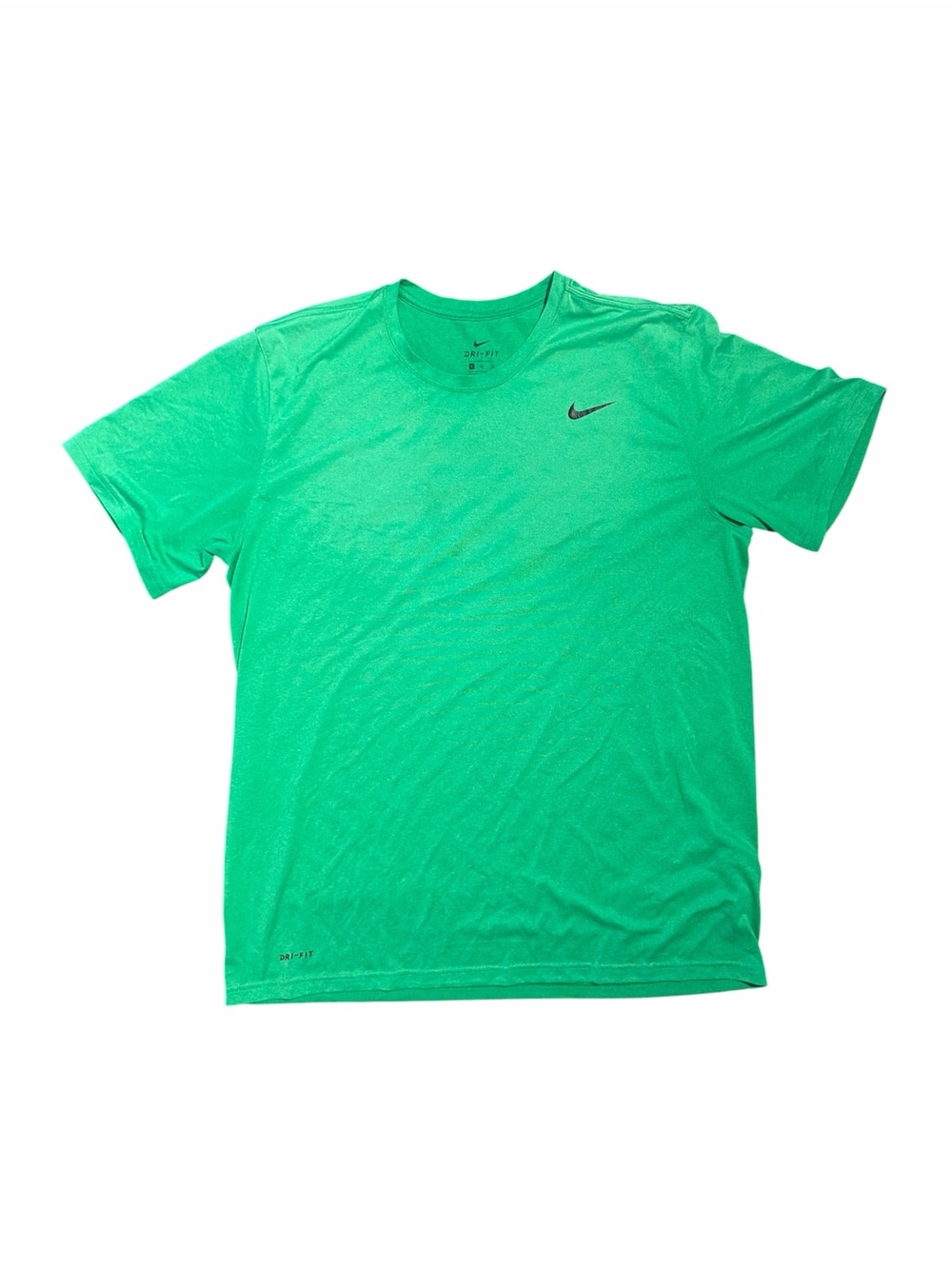 Nike Dri-FIT Performance T-Shirt Men’s XL Kelly Green Athletic Gym Running Tee